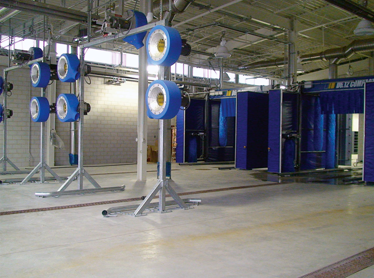 Truck Wash Dyer Equipment 