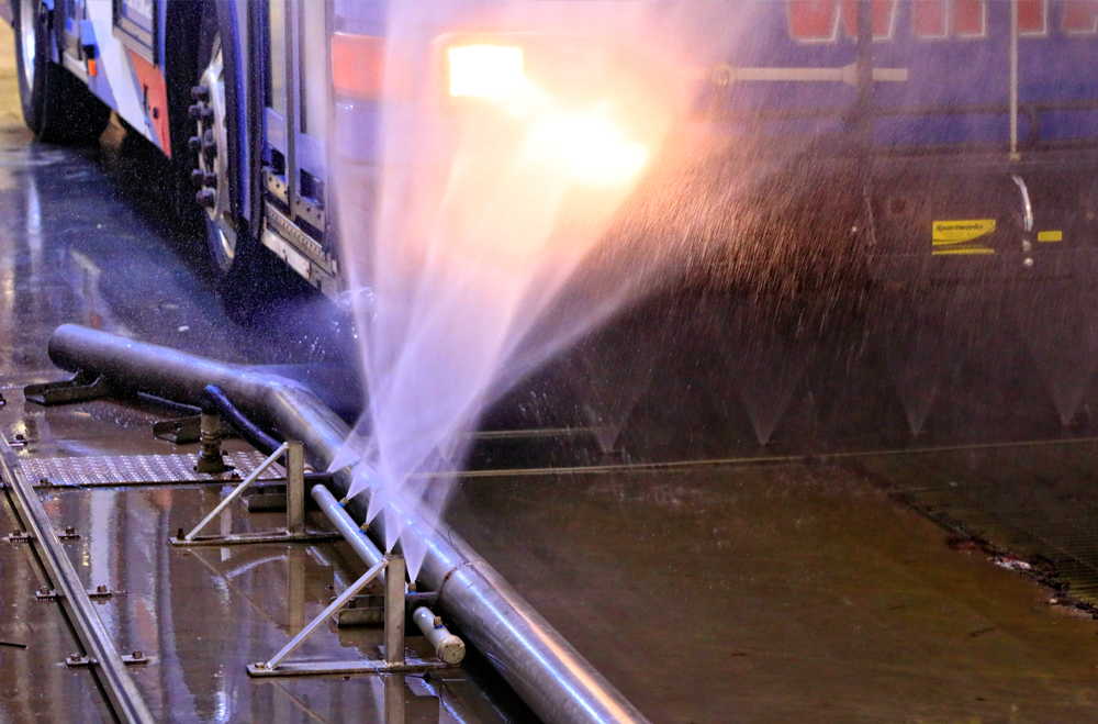 Touchless Drive-Through Vehicle Wash System