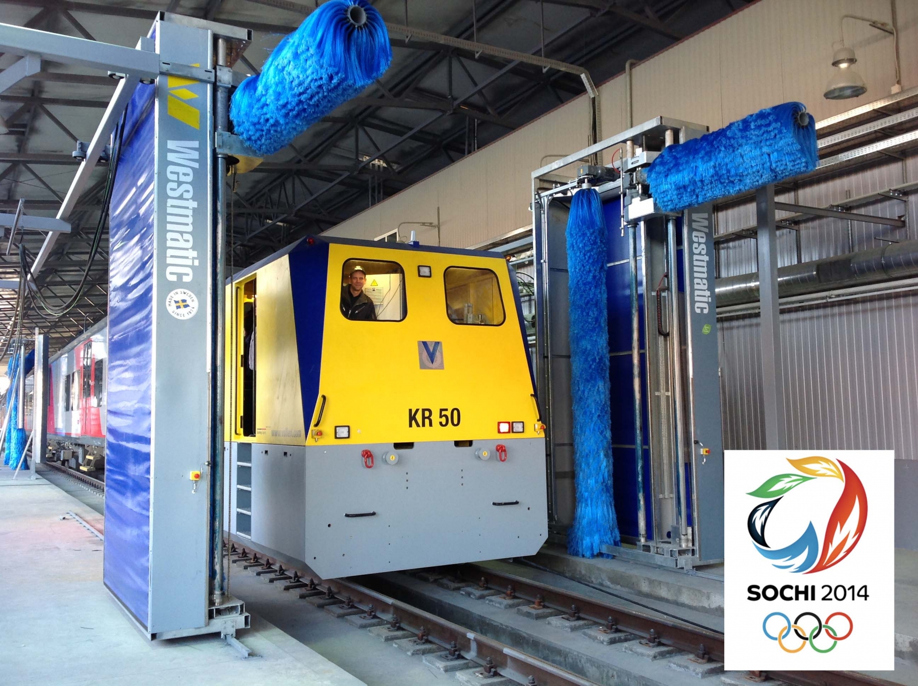 Sochi Train Wash System